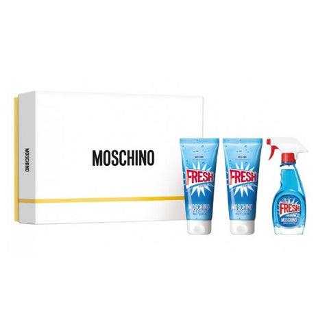 Moschino Fresh Couture Eau De Toilette Spray 50ml Set 3 Pieces 2018 - PerfumezDirect®