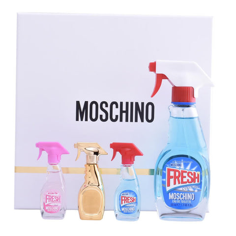 Moschino Fresh Couture Eau De Toilette Spray 50ml Set 4 Pieces 2018 - PerfumezDirect®