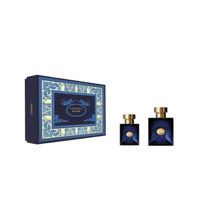 Versace Dylan Blue Man Eau De Toilette Spray 100ml Set 2 Pieces 2020 - PerfumezDirect®