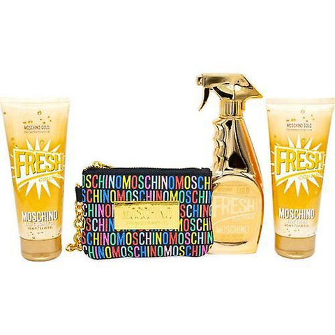Moschino Fresh Couture Gold Lote 4 Pieces - PerfumezDirect®