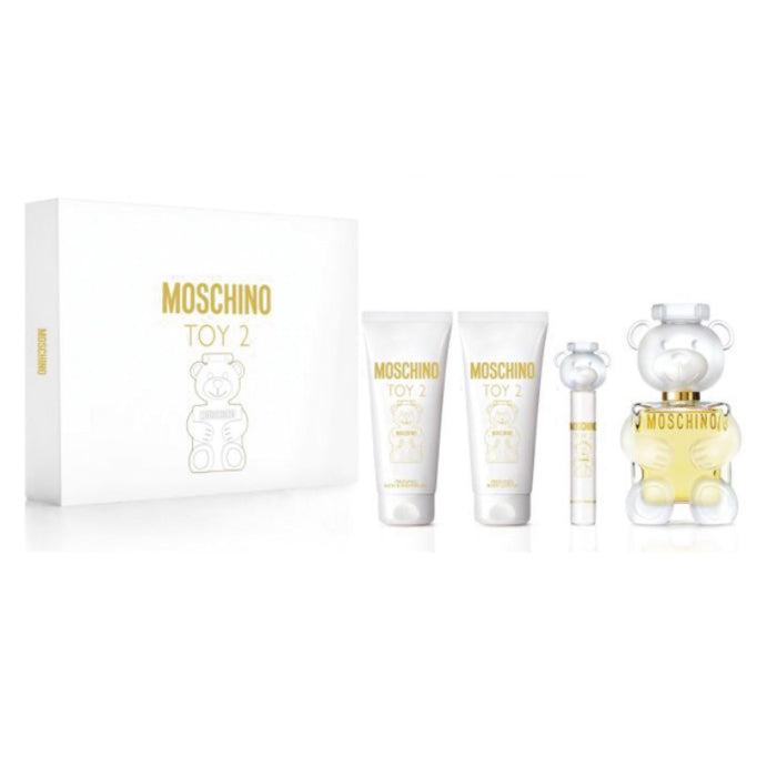 Moschino Toy 2 Eau De Perfume Spray 100ml Set 4 Pieces - PerfumezDirect®