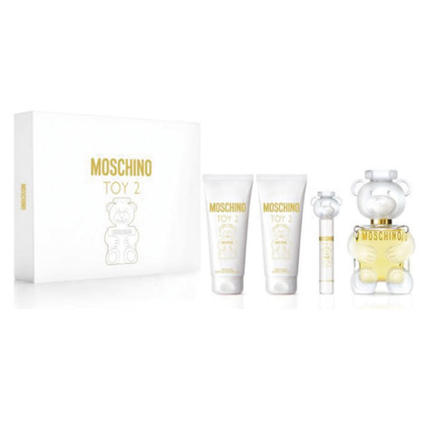 Moschino Toy 2 Eau De Perfume Spray 100ml Set 4 Pieces - PerfumezDirect®