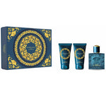 Versace Eros Eau De Toilette Spray 50ml Set 3 Pieces - PerfumezDirect®