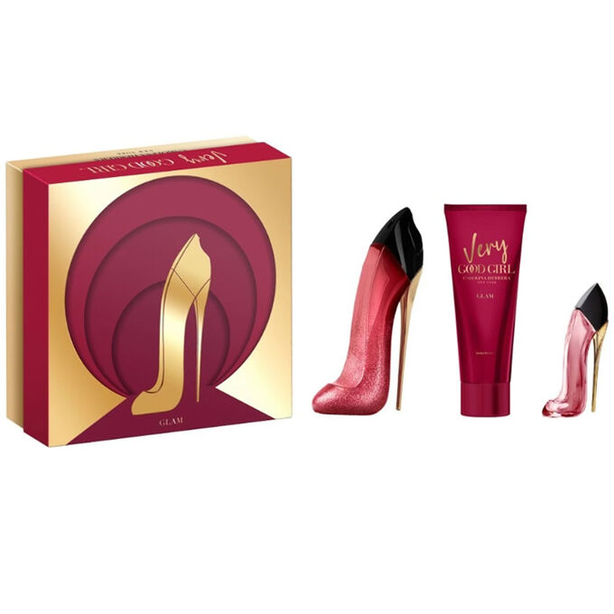 Carolina Herrera Very Good Girl Glam Gift Set 80ml EDP + 100ml Body Lotion + 7ml EDP - PerfumezDirect®