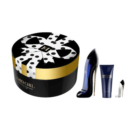 Carolina Herrera Good Girl Edp 80ml Perfume Spray Body Lotion 100ml Edt 7ml Gift Set New - PerfumezDirect®
