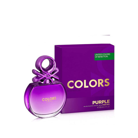 Benetton Colors Purple Eau De Toilette 80ml Spray - PerfumezDirect®