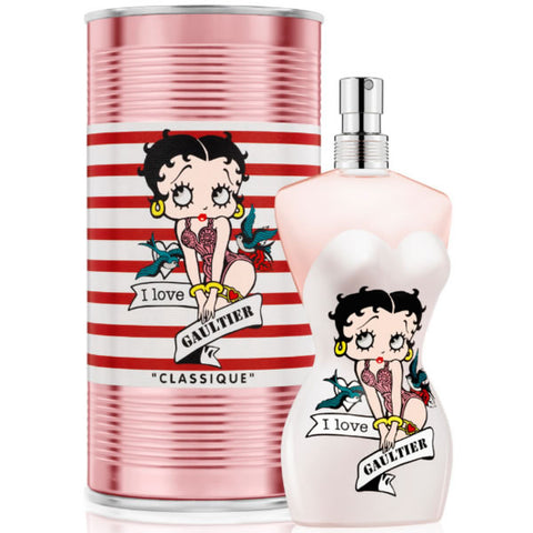 Jean Paul Gaultier Classique Eau De Toilette Spray 100ml Limited Edition Betty Boop - PerfumezDirect®