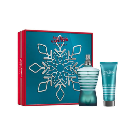 Jean Paul Gaultier Le Male Edt 75ml Perfume Spray Shower Gel 75ml Gift Set - PerfumezDirect®