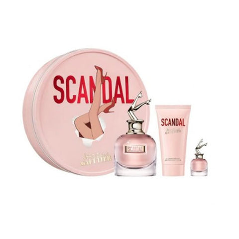 Jean Paul Gaultier Scandal Eau De Parfum Spray 80ml Set 3 Pieces 2020 - PerfumezDirect®