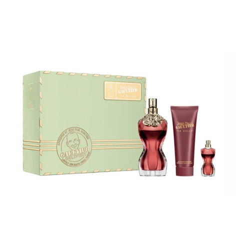 Jean Paul Gaultier La Belle Eau De Parfum Spray 50ml Set 3 Pieces 2020 - PerfumezDirect®