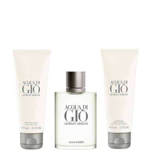 Armani Acqua Di Gio Pour Homme Giftset Edt 50ml + Afteshave Balm + Shower Gel - PerfumezDirect®