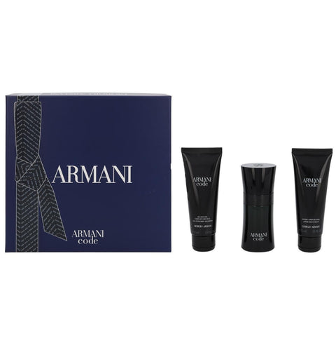 Armani Code Pour Homme Edp Spray 50ml  Set 3 Pieces - PerfumezDirect®