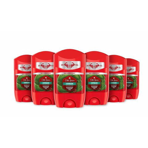 Stick Deodorant Citron Old Spice 81712407 6 uds (50 ml) (Refurbished A+) - PerfumezDirect®