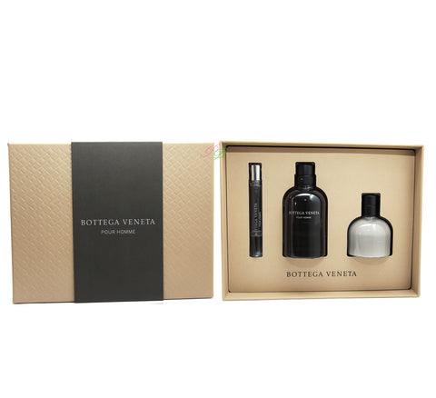 Bottega Veneta Pour Homme Gift Set Edt 90ml Set 3 Pieces - PerfumezDirect®