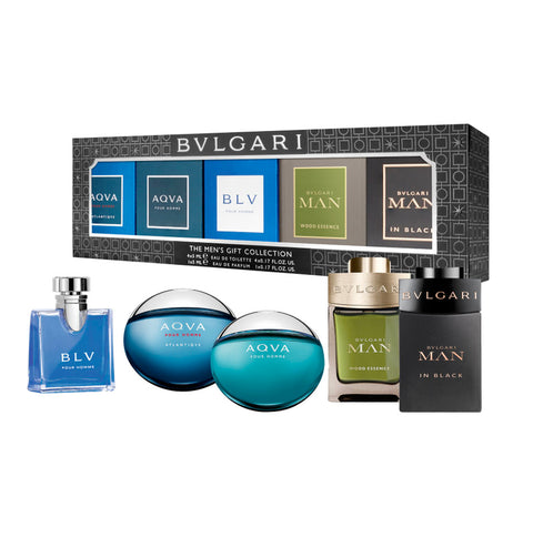 Bvlgari Pour Homme Men's Gift Collection 25 ml Miniature Perfume Bulgari - PerfumezDirect®