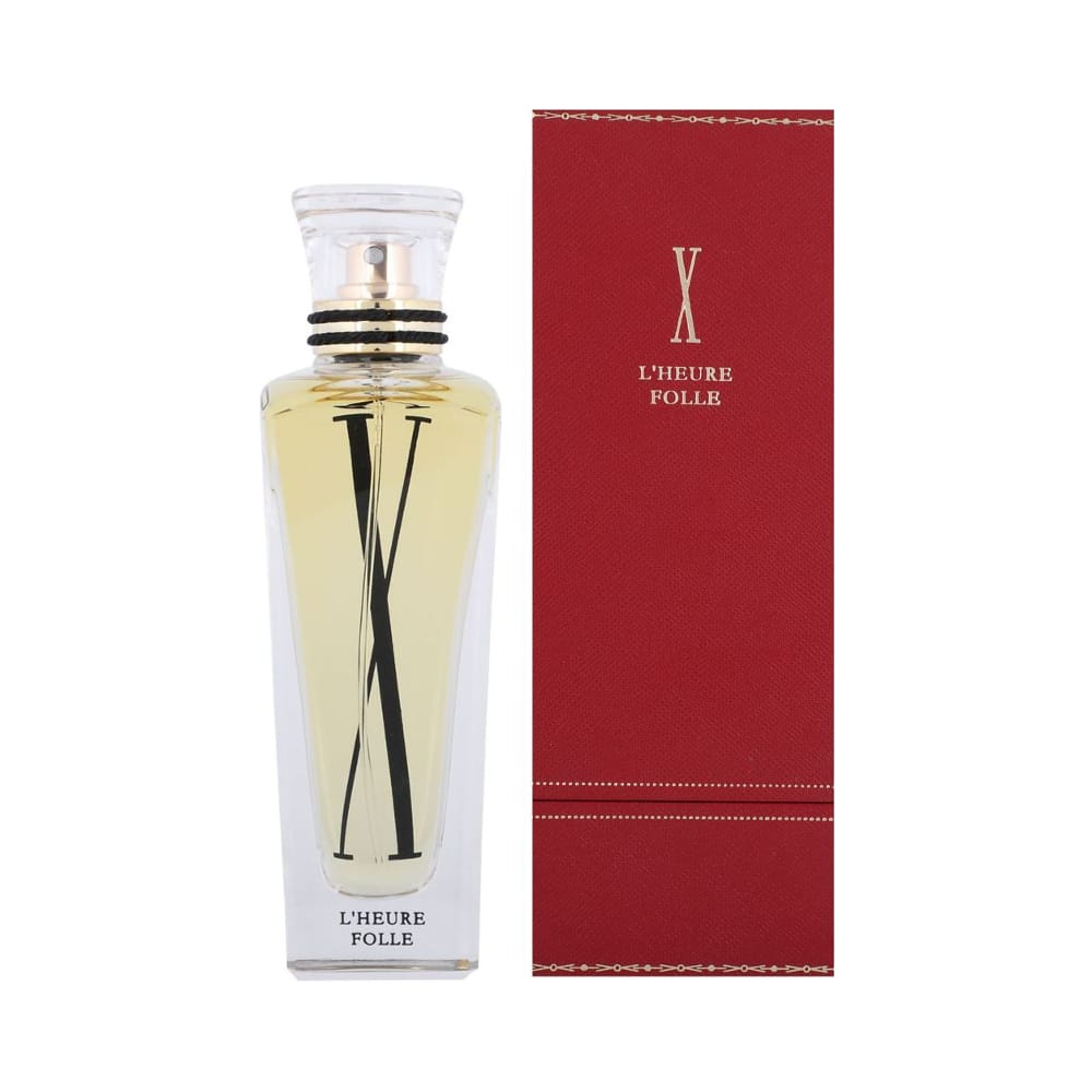 Cartier Les Heures de Cartier: L Heure Folle X Eau de Toilette 75ml Spray - PerfumezDirect®