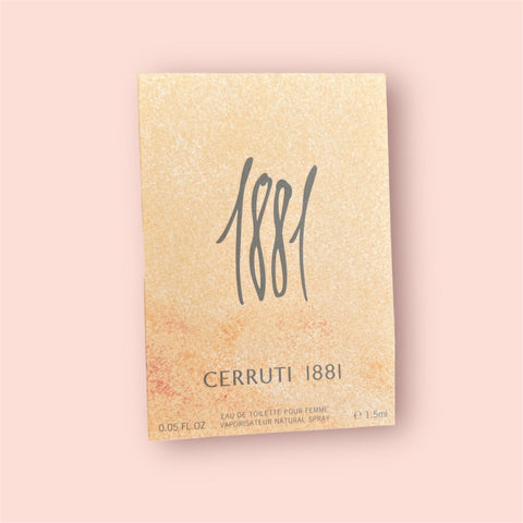 Cerruti 1881 Pour Femme Edt 1.5ml Vial Perfume Spray - PerfumezDirect®