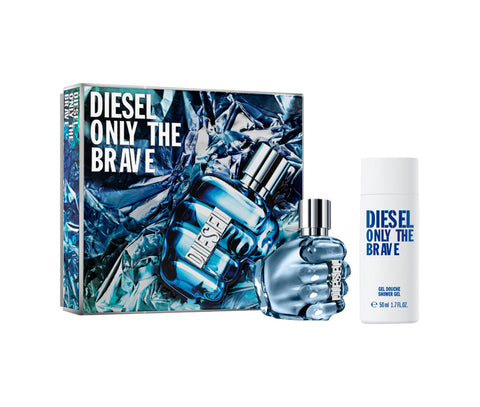 Diesel Only The Brave Pour Homme Giftset 35ml + Shower gel 50ml - PerfumezDirect®