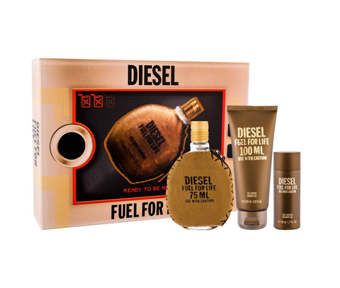Diesel Fuel For Life Pour Homme Giftset Edt 75ml + Shower Gel 150 - PerfumezDirect®