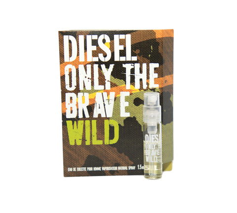 Diesel Only The Brave Wild Edt 1.5ml Perfume Men Vial Eau de Toilette New Spray - PerfumezDirect®