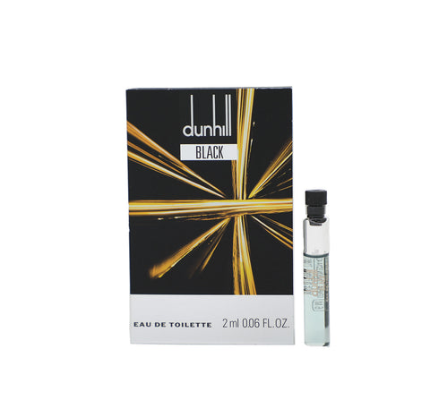 Dunhill Black Men Perfume Mini Edt 2ml Miniature Vial Eau de Toilette Fragrances - PerfumezDirect®