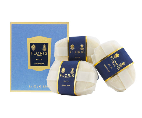 Floris Elite Luxury Soap 3 x 100g - PerfumezDirect®