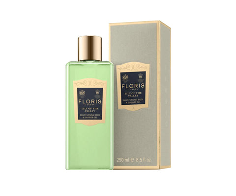 Floris Lily Of The Valley Moisturising Bath & Shower Gel 250ml - PerfumezDirect®