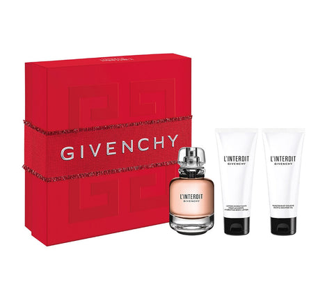 Givenchy L Interdit Edp Spray 80ml Set 3 Pieces 2021 - PerfumezDirect®