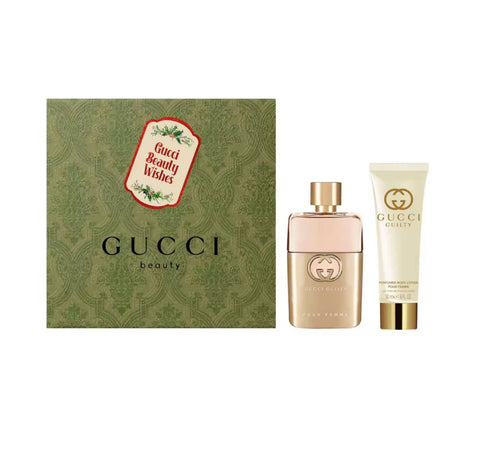 Gucci Guilty Eau de Parfum 50ml Set For Her 2 Pieces - PerfumezDirect®