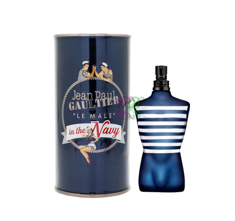 Jean Paul Gaultier Le Male In The Navy Eau De Toilette Spray 125ml New - PerfumezDirect®