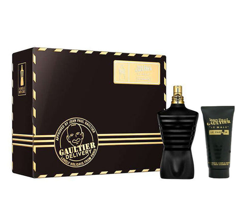 Jean Paul Gaultier Le Male Le Parfum Eau De Parfum Spray 125ml Set 2 Pieces 2021 - PerfumezDirect®