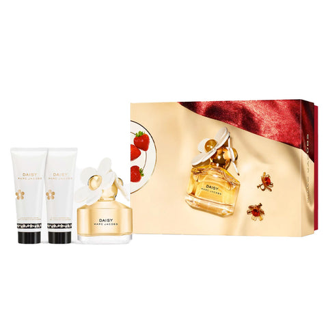 Marc Jacobs Daisy Gift Set 50ml EDT + 75ml Body Lotion + 75ml Shower Gel - PerfumezDirect®