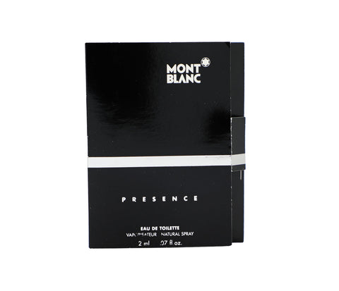 Mont Blanc Presence Eau de Toilette 2ml Vial Perfume Spray - PerfumezDirect®
