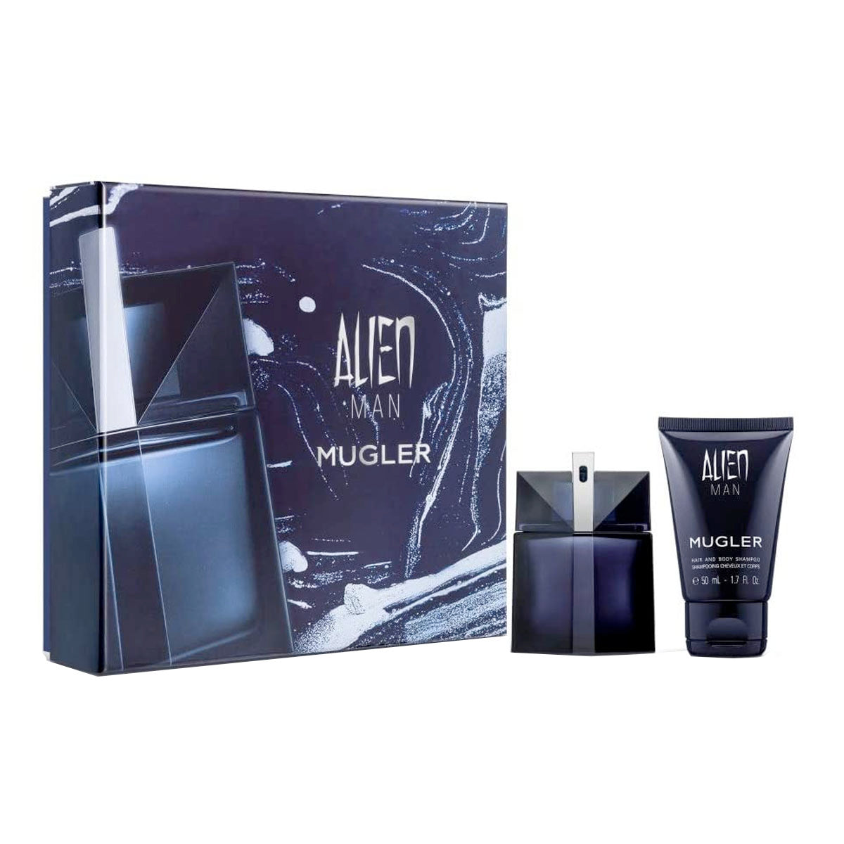 Mugler Alien Man Refillable Spray 50ml Set 2 Pieces - PerfumezDirect®