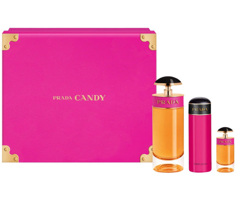 Prada Candy Edp Spray 80ml Set 3 Pieces - PerfumezDirect®