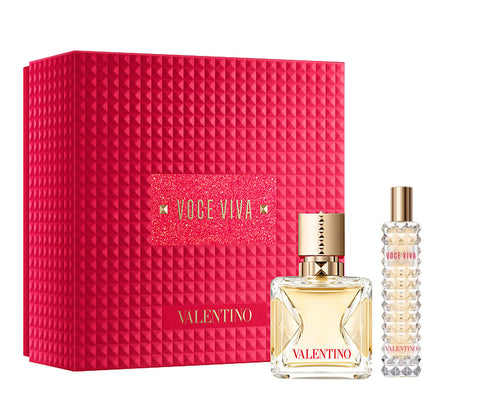 Valentino Voce Viva Edp Spray 50ml Set 2 Pieces - PerfumezDirect®
