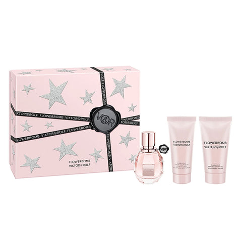 Viktor & Rolf Flowerbomb Edp Spray 30ml Gift Set 3 Pieces - PerfumezDirect®