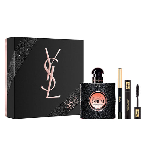 YSL Black Opium Edp Spray 50ml Giftset 3 Pieces - PerfumezDirect®