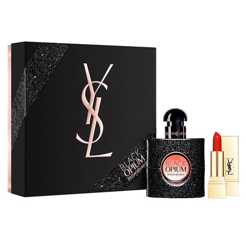 YSL Black Opium Giftset Edp Spray 30ml Gift Set For Women - PerfumezDirect®