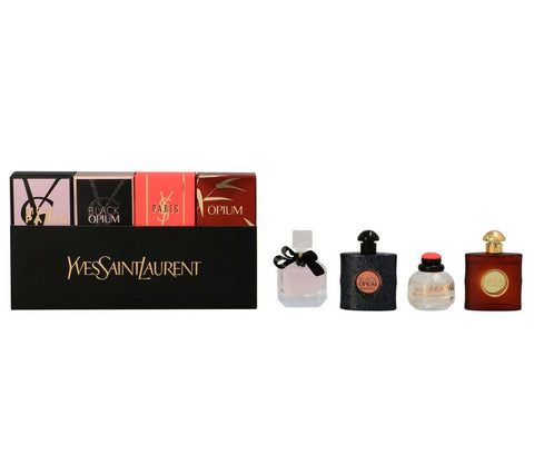 YSL Miniatures Travel Selection 30ml Perfume Mini Gift Set 4 Pieces - PerfumezDirect®