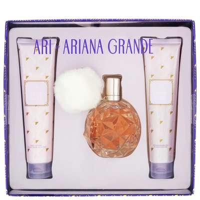 Ariana Grande Ari Gift Set 100ml EDP + 100ml Shower Gel + 100ml Body Lotion - PerfumezDirect®
