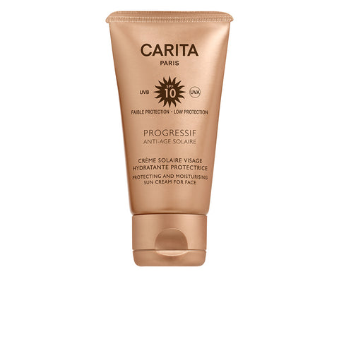 Carita PROGRESSIF ANTI-AGE SOLAIRE crème visage SPF10 50 ml - PerfumezDirect®
