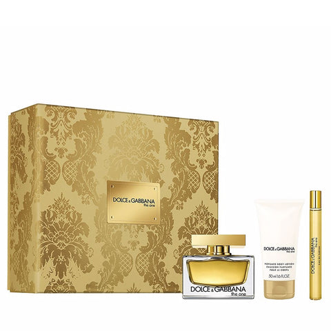 Dolce and Gabbana Dolce The One Eau De Parfume 75ml Set 3 Pieces - PerfumezDirect®
