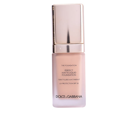Dolce & Gabbana Makeup THE FOUNDATION perfect matte liquid SPF20 #110-caramel 30ml - PerfumezDirect®