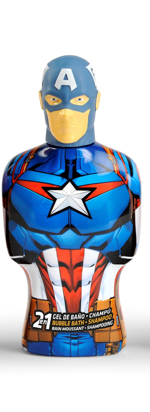 Cartoon Avengers Marvel Capitan America Shower Gel & Shampoo  475 ml - PerfumezDirect®