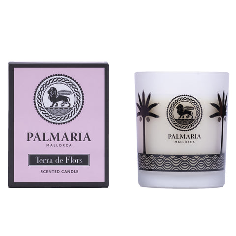 PALMARIA TERRA DE FLORS vaso vela 130 gr - PerfumezDirect®