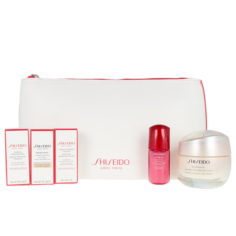 SHISEIDO BENEFIANCE WRINKLE SMOOTHING CREAM SET 5 pz - PerfumezDirect®