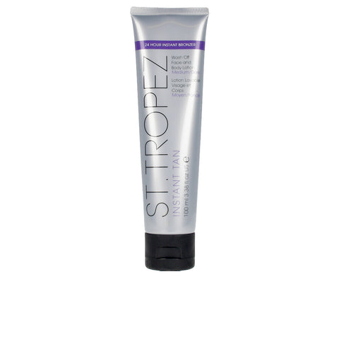 ST.TROPEZ INSTANT TAN wash off face&body lotion #medium-dark 100 ml - PerfumezDirect®