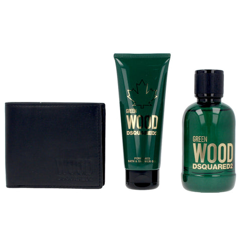 DSQUARED2 GREEN WOOD POUR HOMME 3 pz - PerfumezDirect®