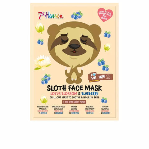 7TH HEAVEN ANIMAL SLOTH face mask 1 u - PerfumezDirect®
